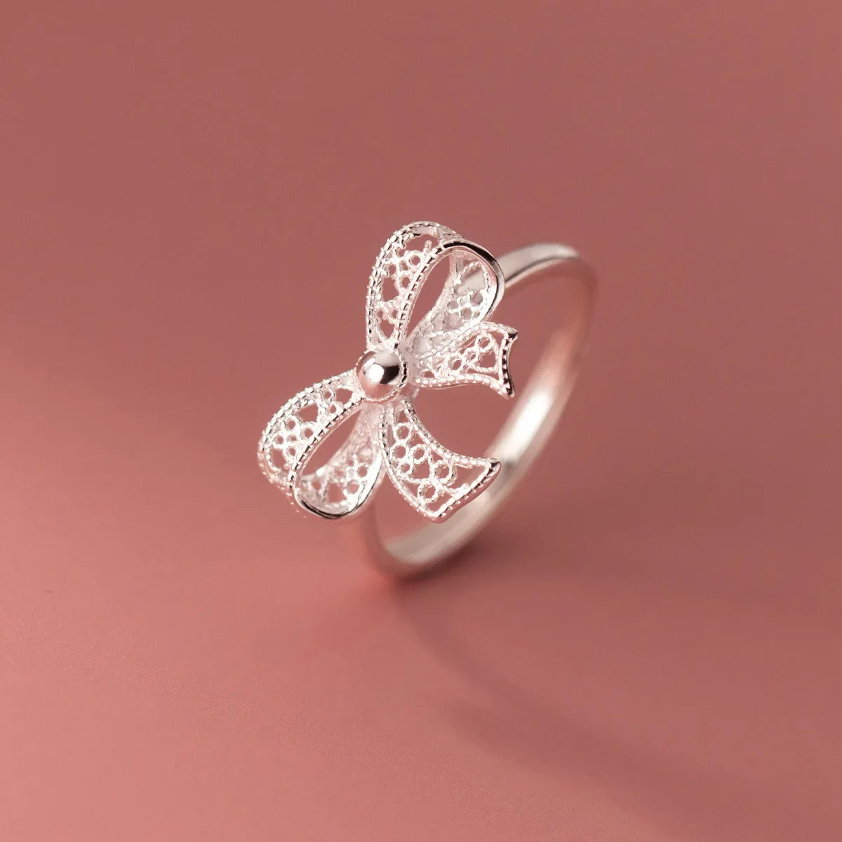 Sweetie Tie Silver Ring