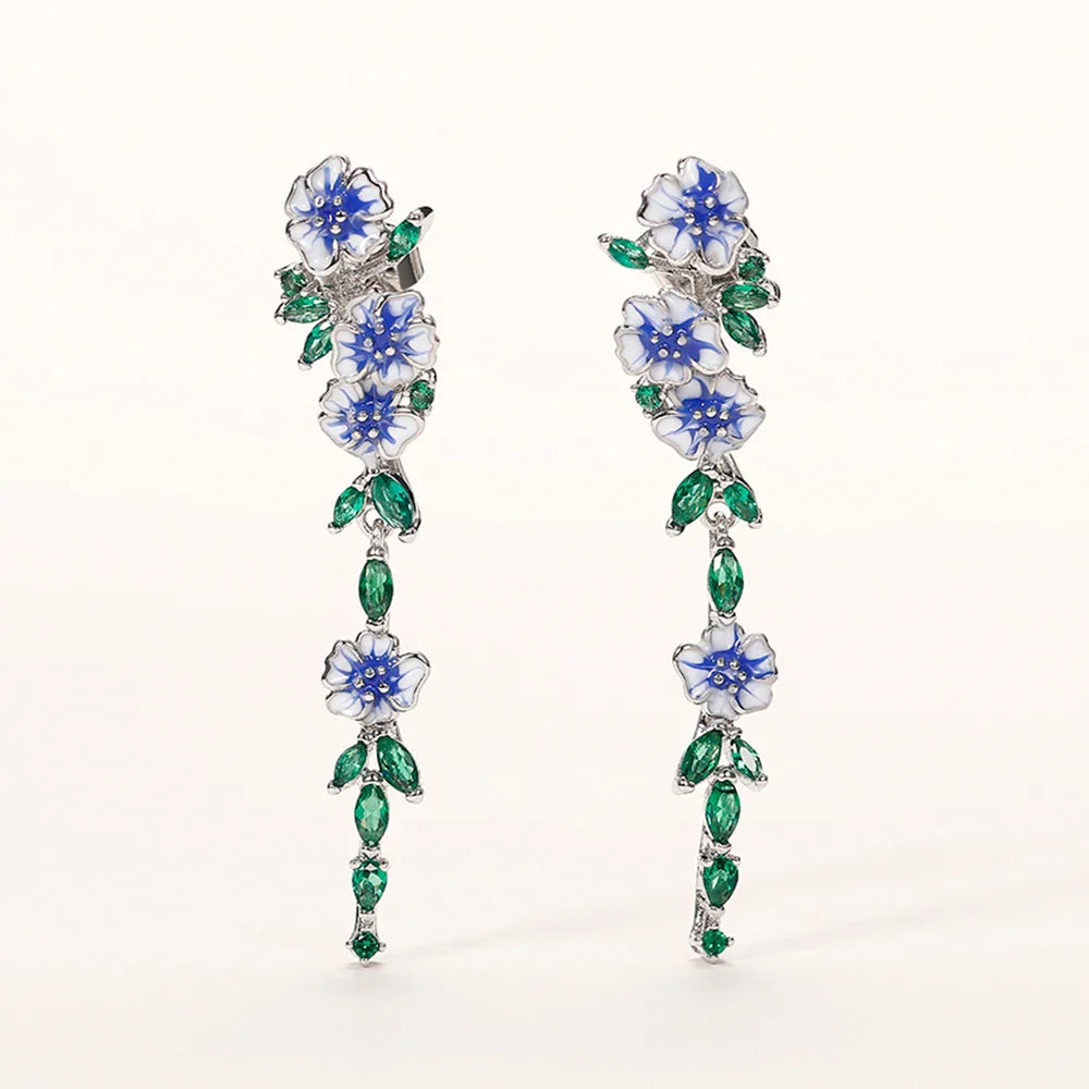 Velencia Trumpet Drop Earrings