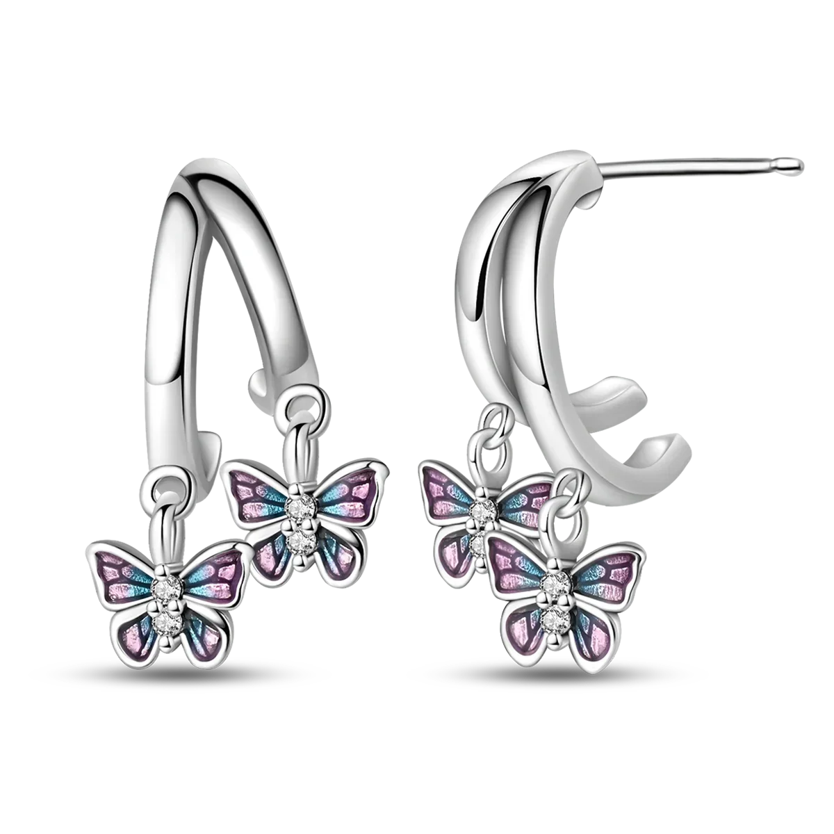 Selene Silver Earrings
