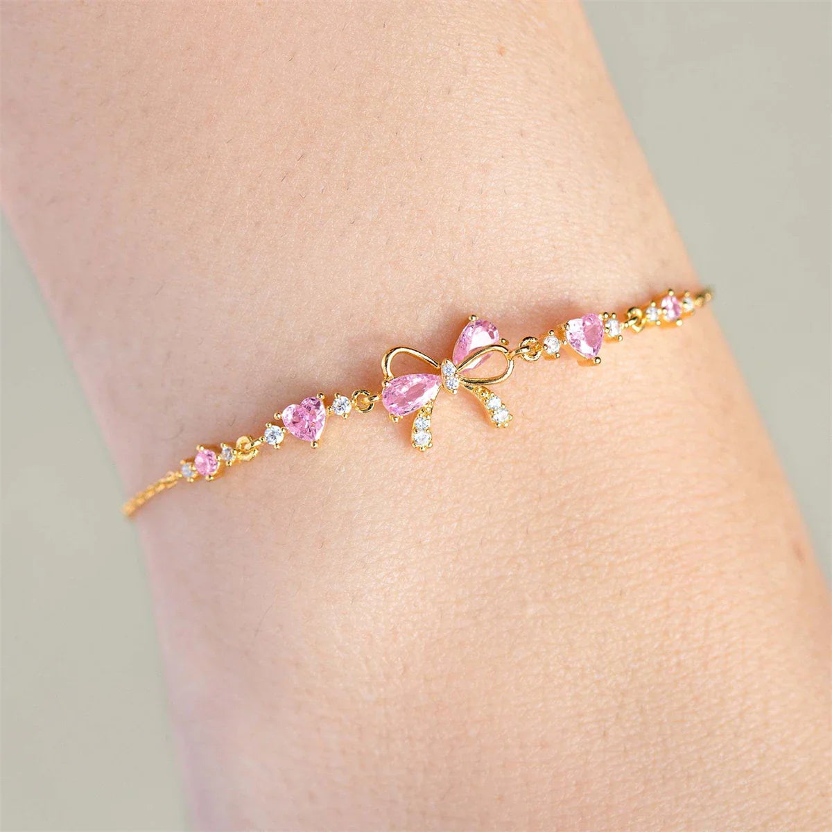 Lily Grace Petite Bow Bracelet