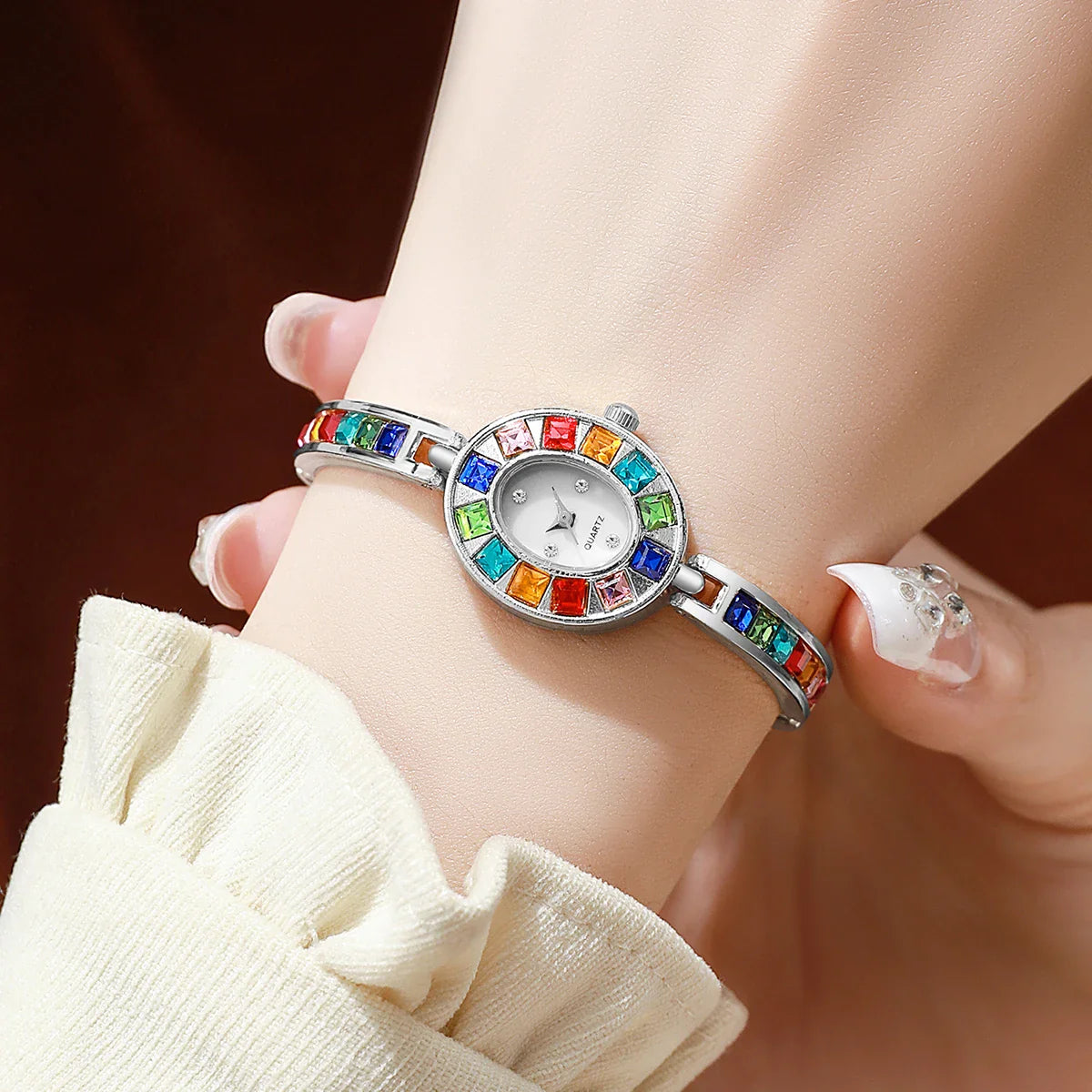 Sunkissed Prism Bezel Watch