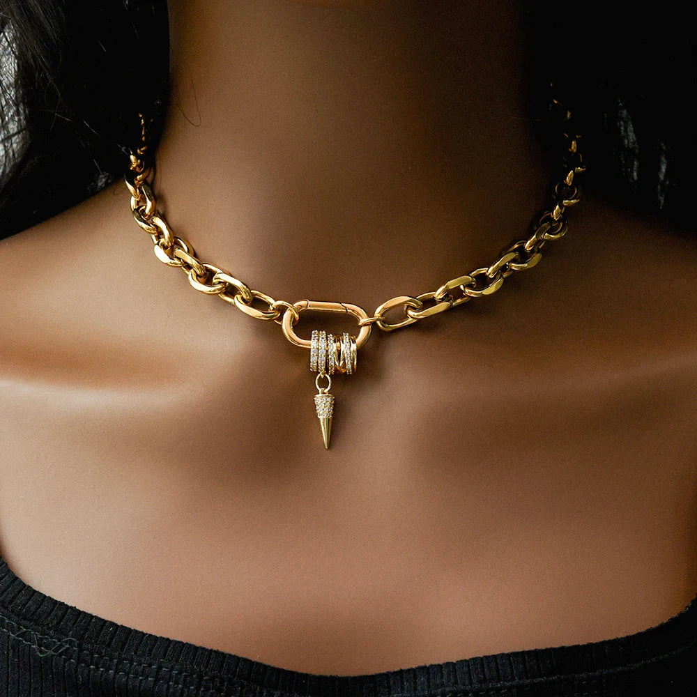 Alma Rose 18k Chain Necklace