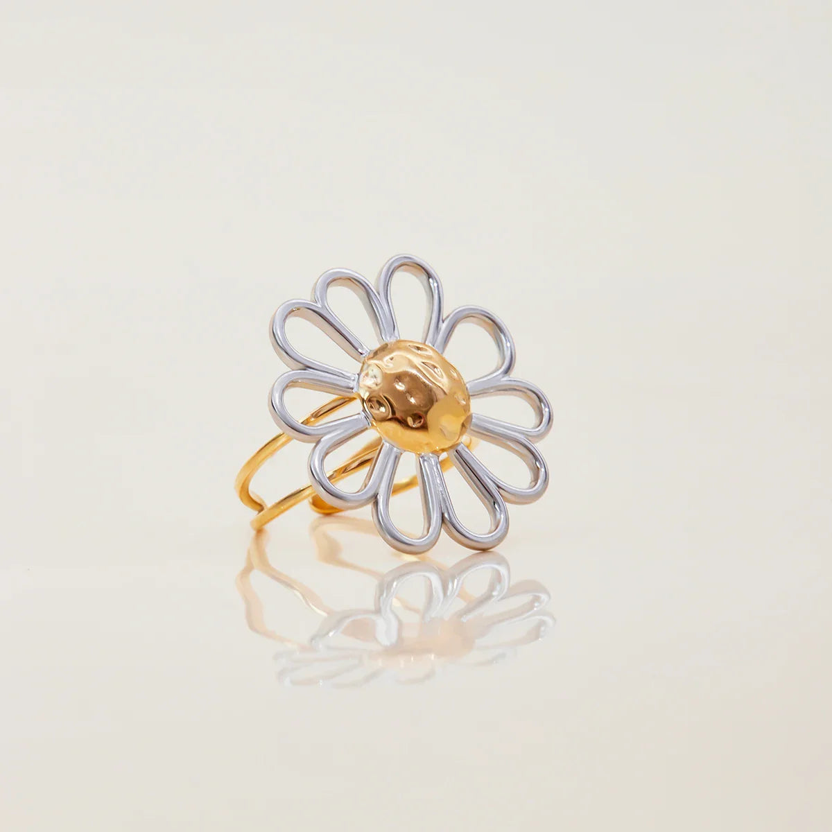 Flurene 18k Gold Plated Waterproof Ring