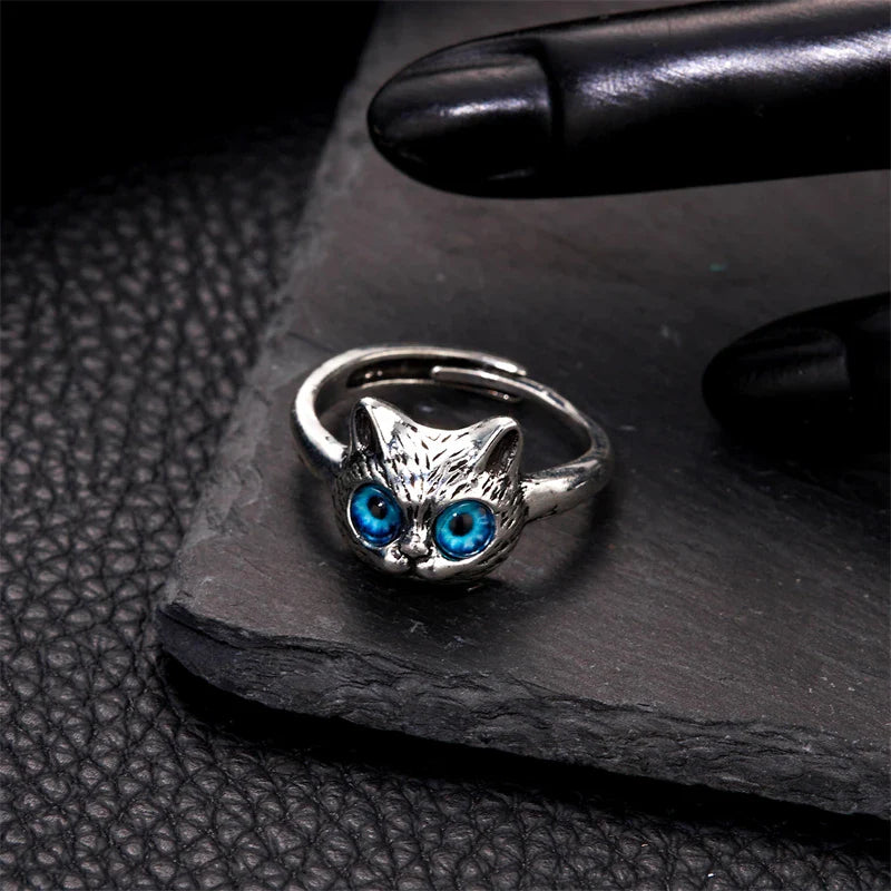 Moonlit Whisker Sterling Silver Ring