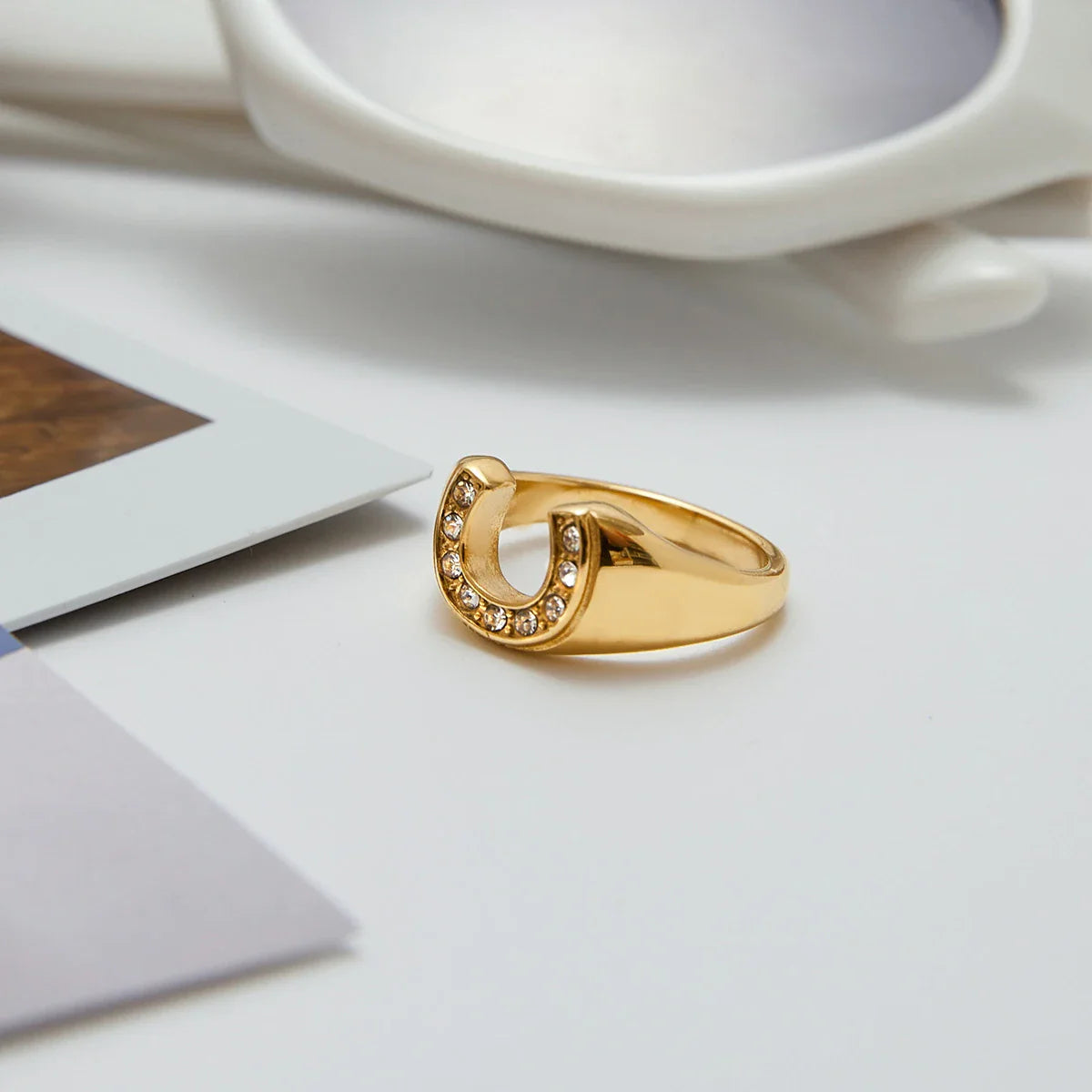 Udenza 18k Gold Plated Ring