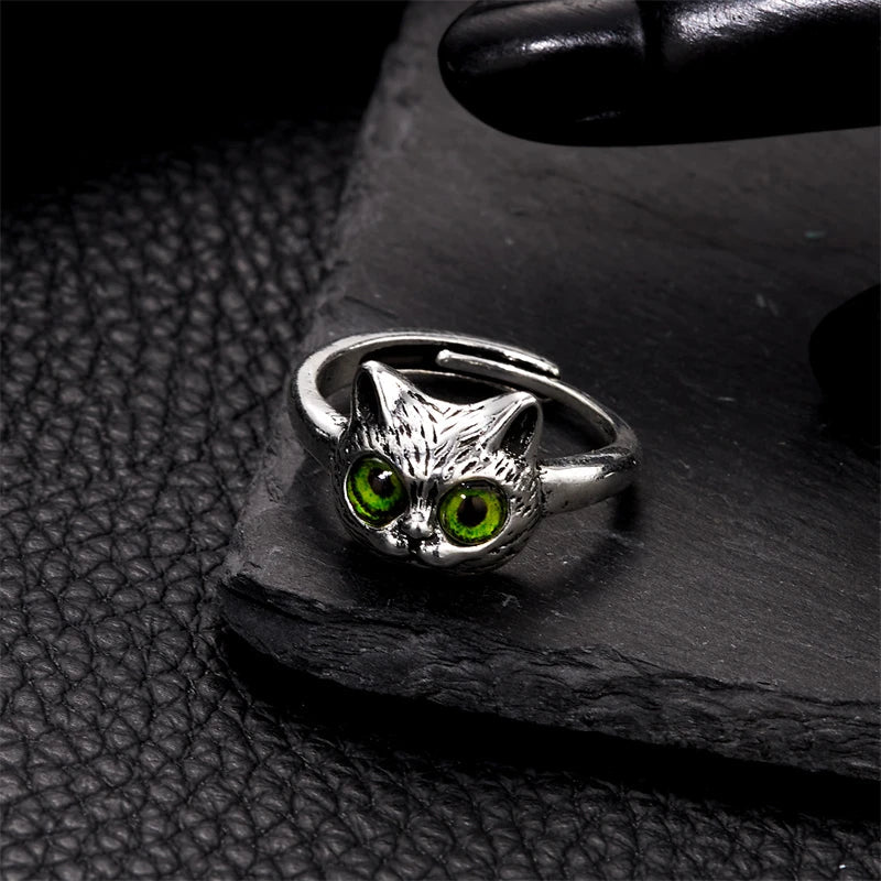 Moonlit Whisker Sterling Silver Ring