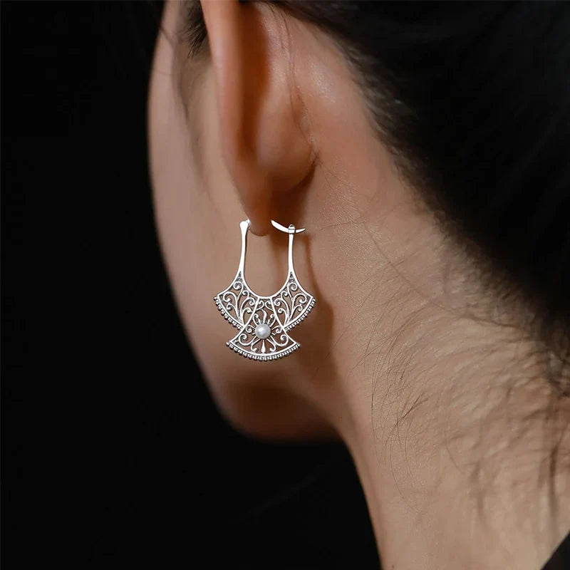 Blackthorn Scroll Earrings