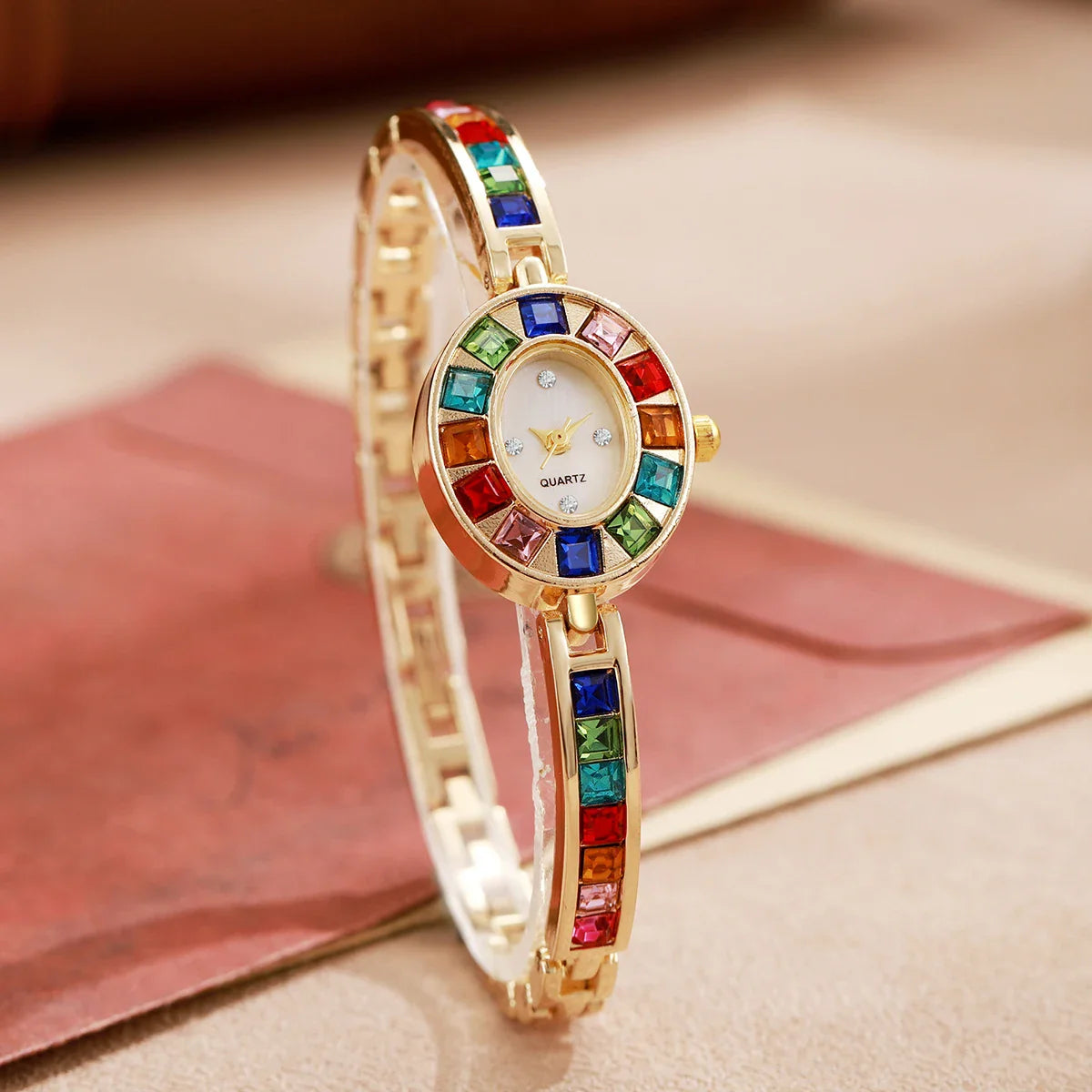 Sunkissed Prism Bezel Watch