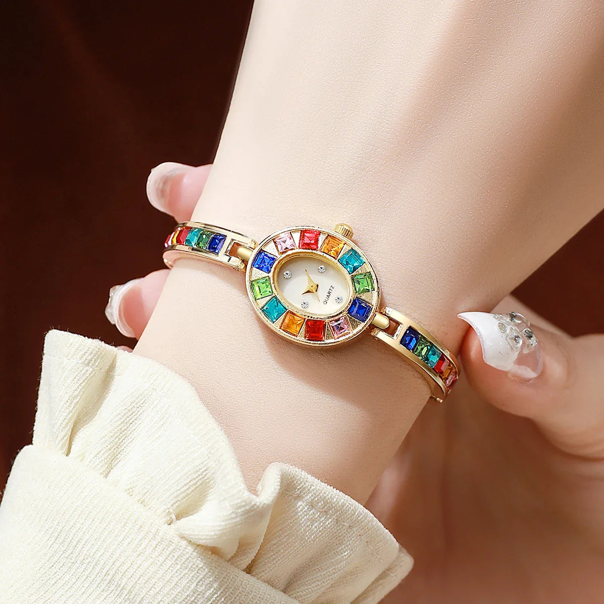 Sunkissed Prism Bezel Watch