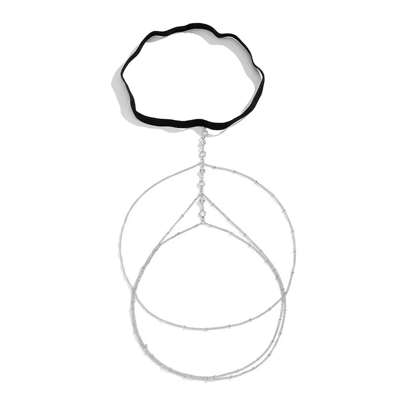 Elira Glint Leg Chain