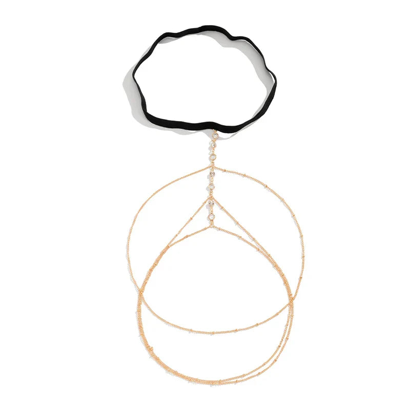 Elira Glint Leg Chain