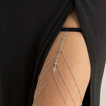 Elira Glint Leg Chain