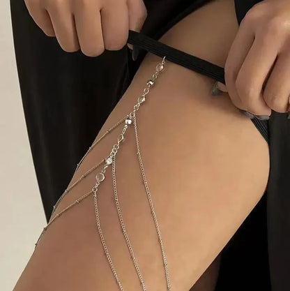 Elira Glint Leg Chain