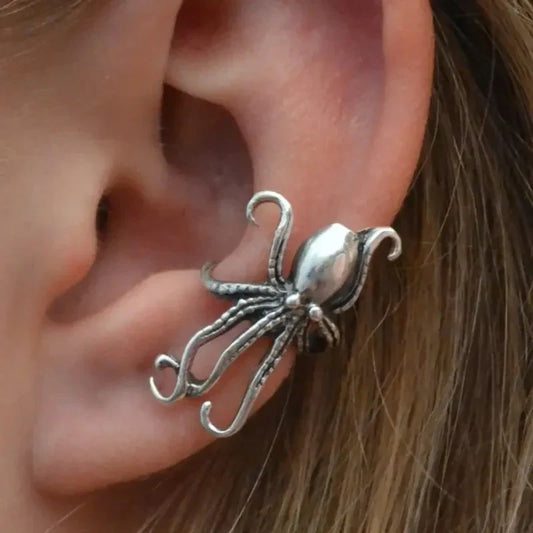 Inku Kraken Coil Earrings