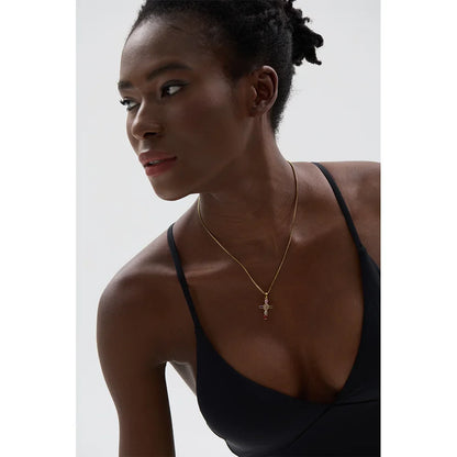 Divine Light Cross Necklace