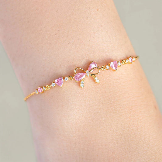 Lily Grace Petite Bow Bracelet