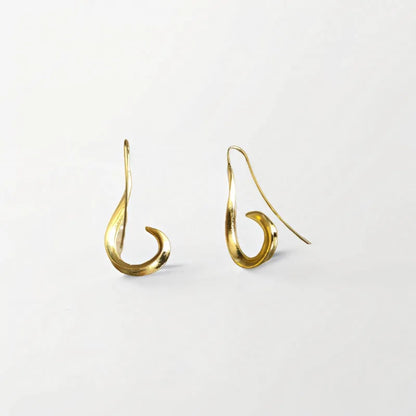 Caltra Vienne Twin Fold Earrings