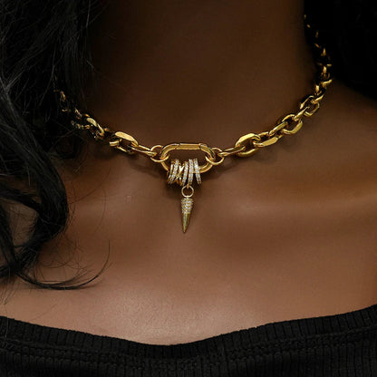 Alma Rose 18k Chain Necklace