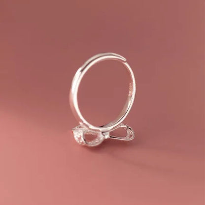 Sweetie Tie Silver Ring
