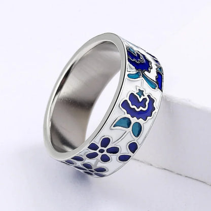 Alvynia Delft Sterling Silver Ring