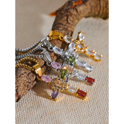 Divine Light Cross Necklace