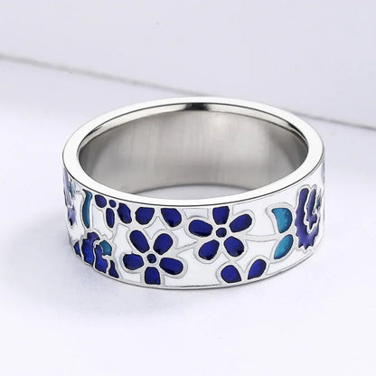 Alvynia Delft Sterling Silver Ring