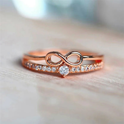 Fleur Kiss Eternity Ring