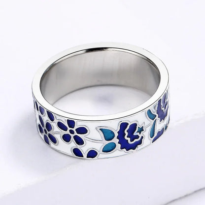Alvynia Delft Sterling Silver Ring