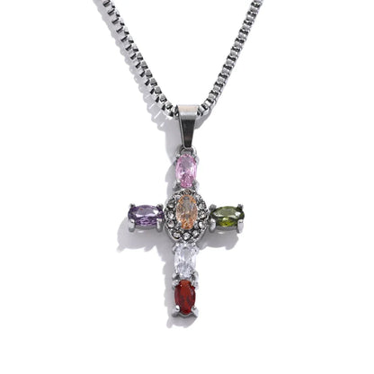 Divine Light Cross Necklace