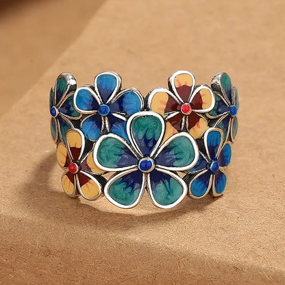 WildFlower Sterling Silver Ring