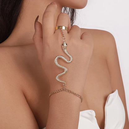 Chrome Fang Hand Chain