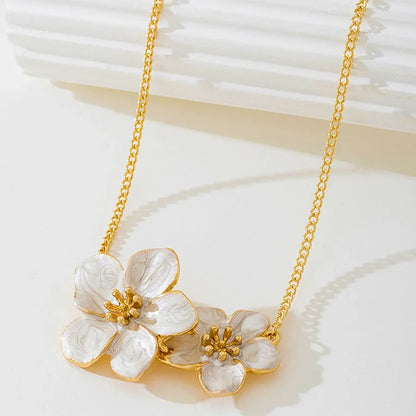Florencia Verde Enamel Necklace