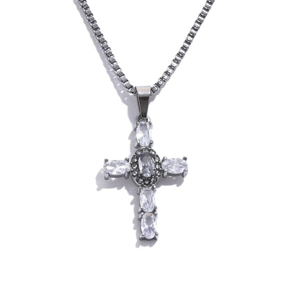 Divine Light Cross Necklace